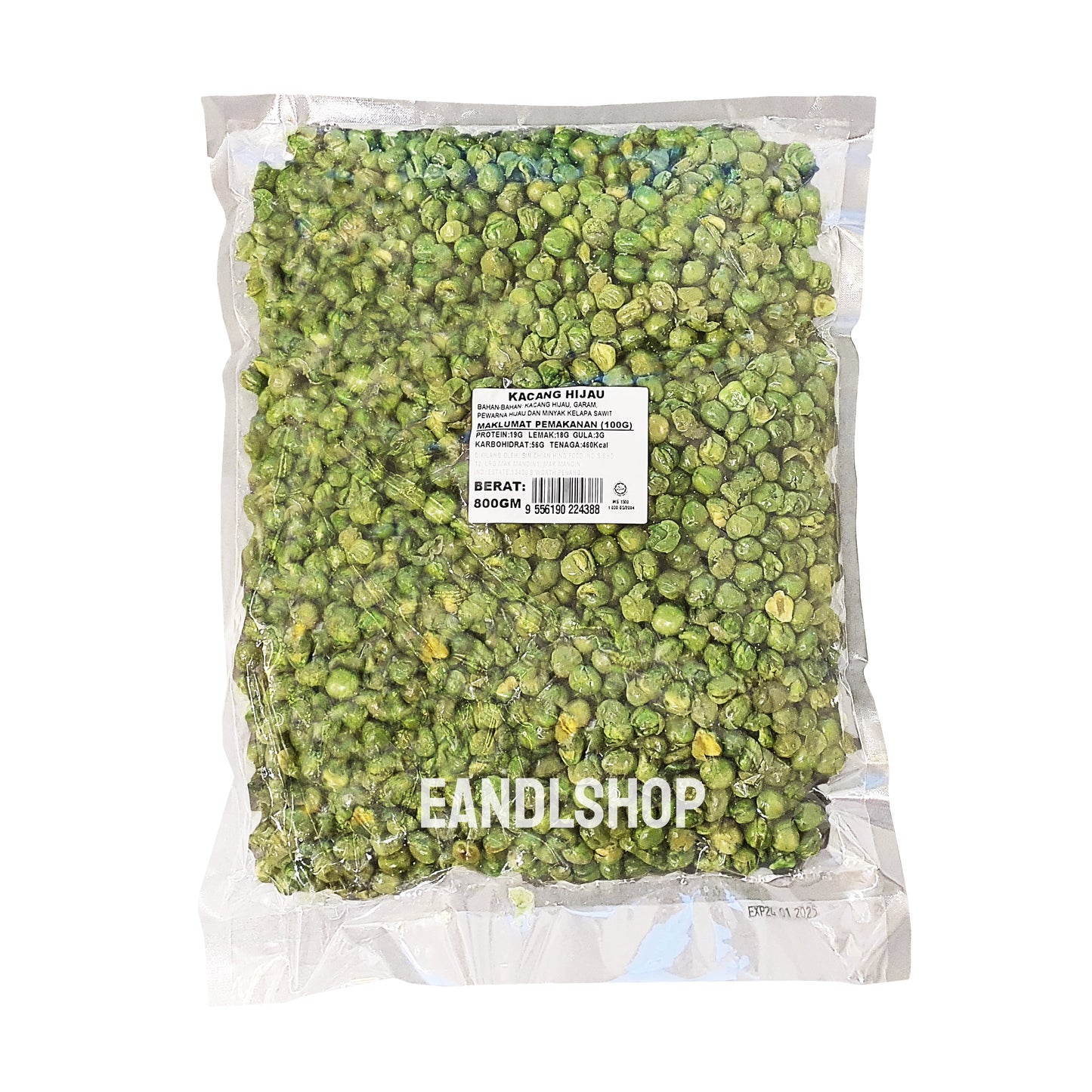 Green Peas . Old-school biscuits, modern snacks (chips, crackers), cakes, gummies, plums, dried fruits, nuts, herbal tea – available at www.EANDLSHOP.com