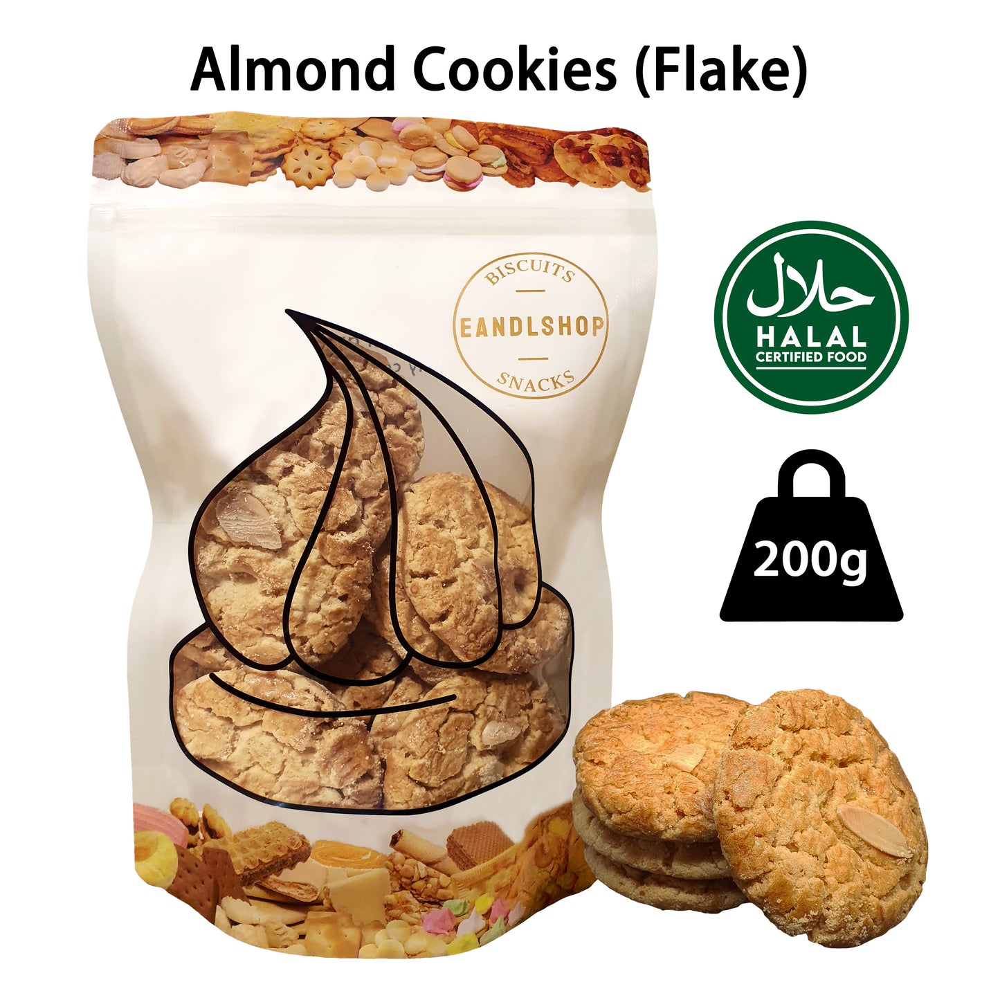 Almond Cookies (Flake)