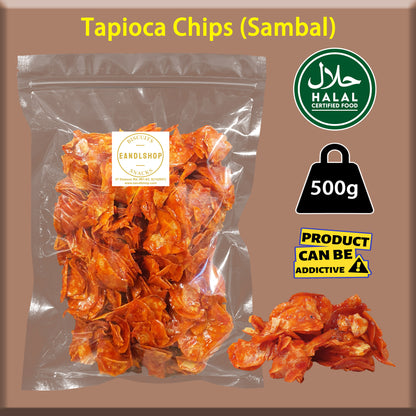 Tapioca Chips (Sambal Chili)