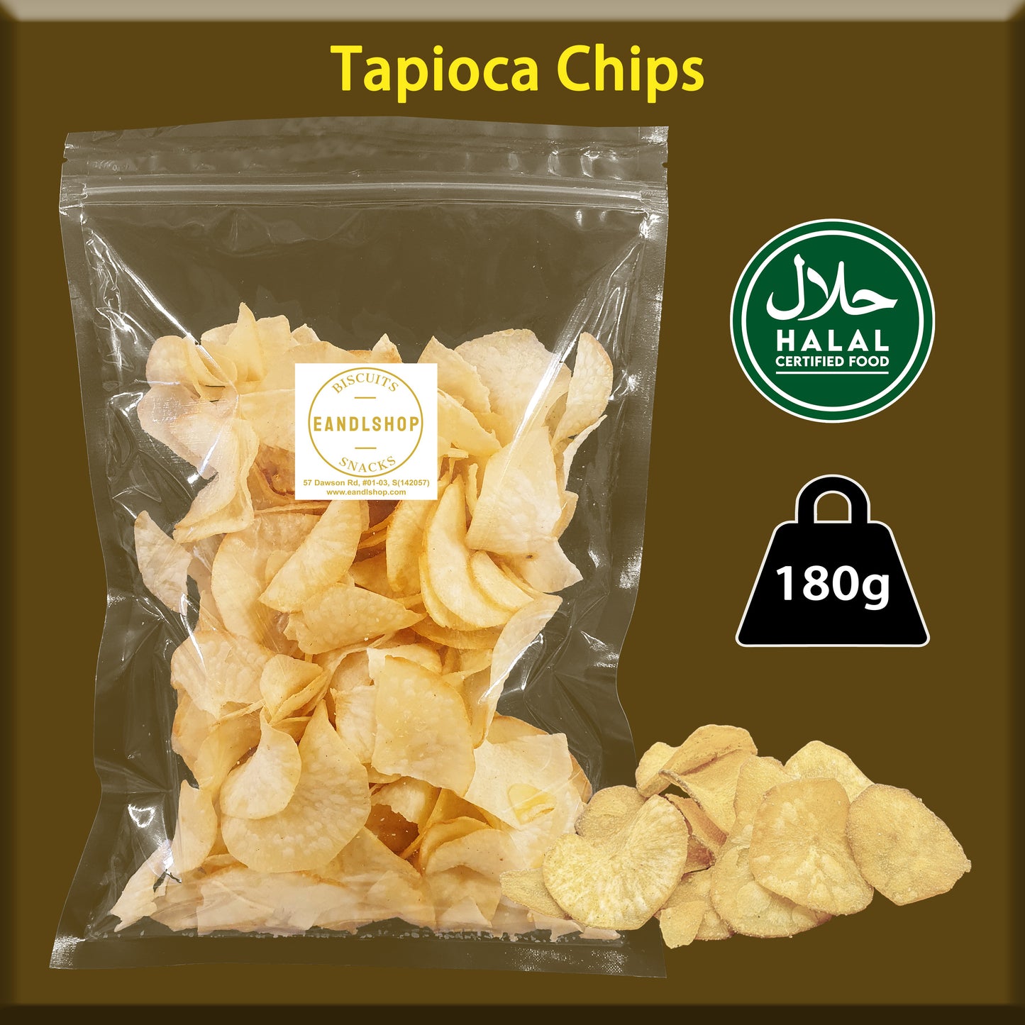 Tapioca Chips (Original)