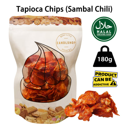 Tapioca Chips (Sambal Chili)