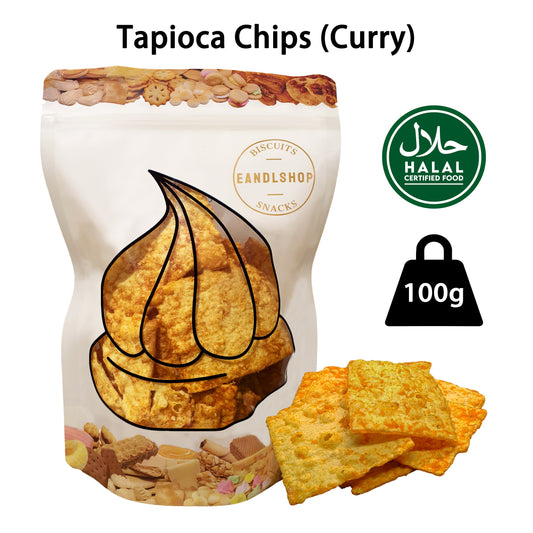 Tapioca Square (Curry) Cracker