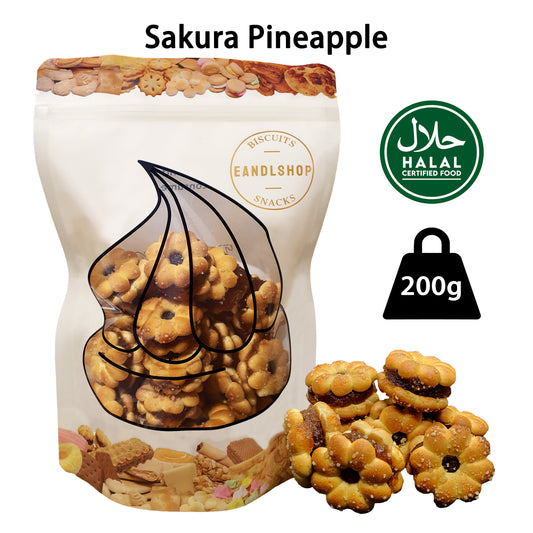 Sakura Pineapple Biscuit