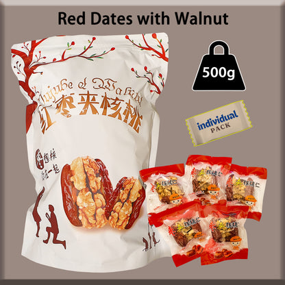 Red Dates with Walnut