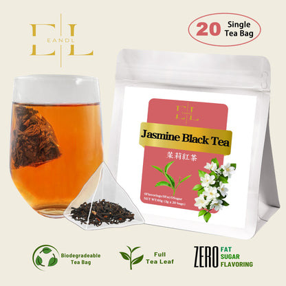 Jasmine Black Tea (Full Tea Leaf, Yunnan)