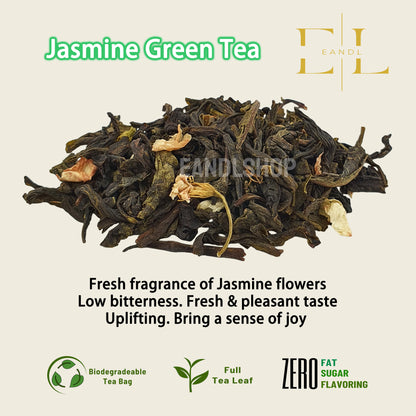 Jasmine Green Tea (Full Tea Leaf, Yunnan)