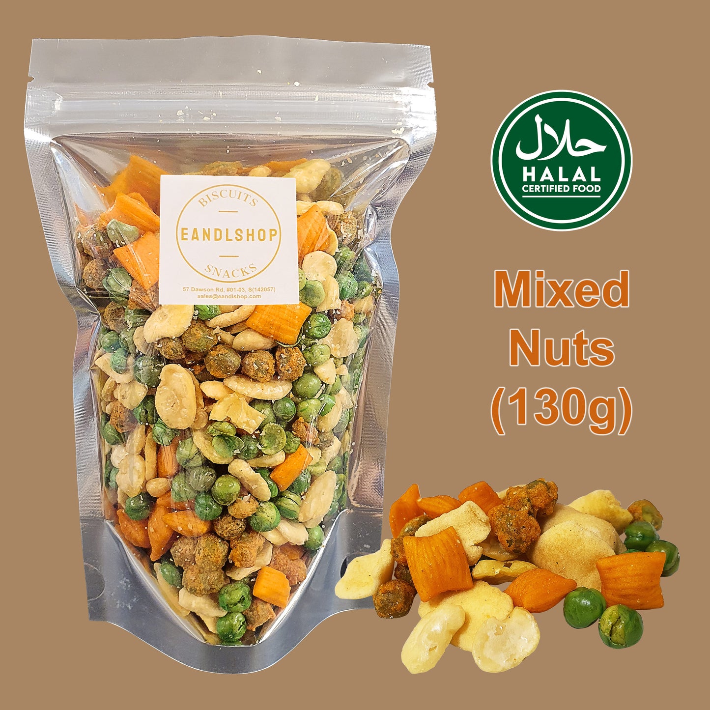 Kacang Puteh (Mixed Nuts)