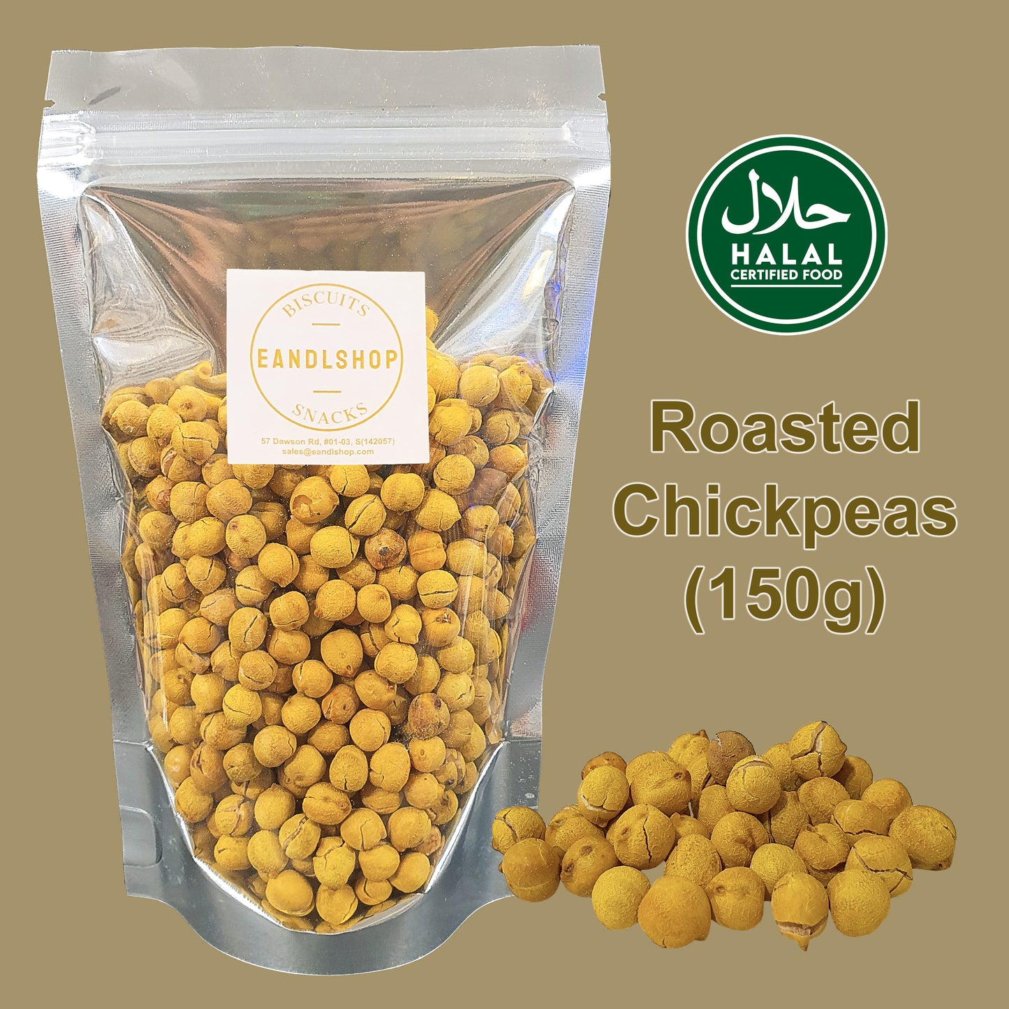 Kacang Puteh (Roasted Chickpea)