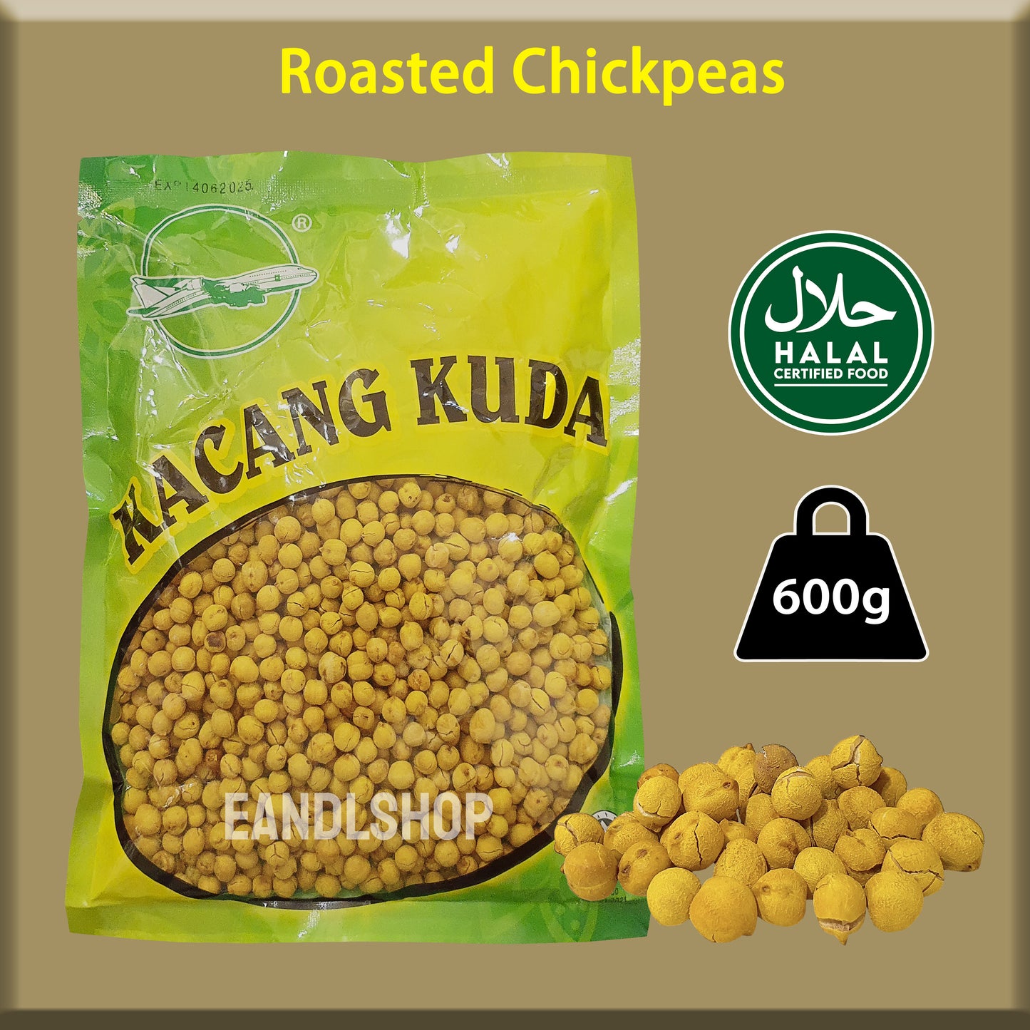 Kacang Puteh (Roasted Chickpea)