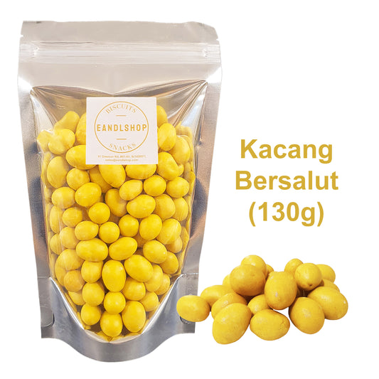 Kacang Bersalut Coated Peanut. Old-school biscuits, modern snacks (chips, crackers), cakes, gummies, plums, dried fruits, nuts, herbal tea – available at www.EANDLSHOP.com