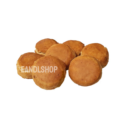 Peanut Cookies. Old-school biscuits, modern snacks (chips, crackers), cakes, gummies, plums, dried fruits, nuts, herbal tea – available at www.EANDLSHOP.com