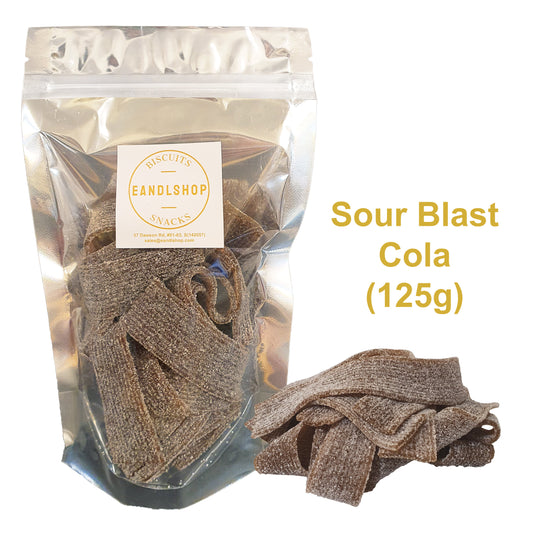Bebeto sour blast cola. Old-school biscuits, modern snacks (chips, crackers), cakes, gummies, plums, dried fruits, nuts, herbal tea – available at www.EANDLSHOP.com
