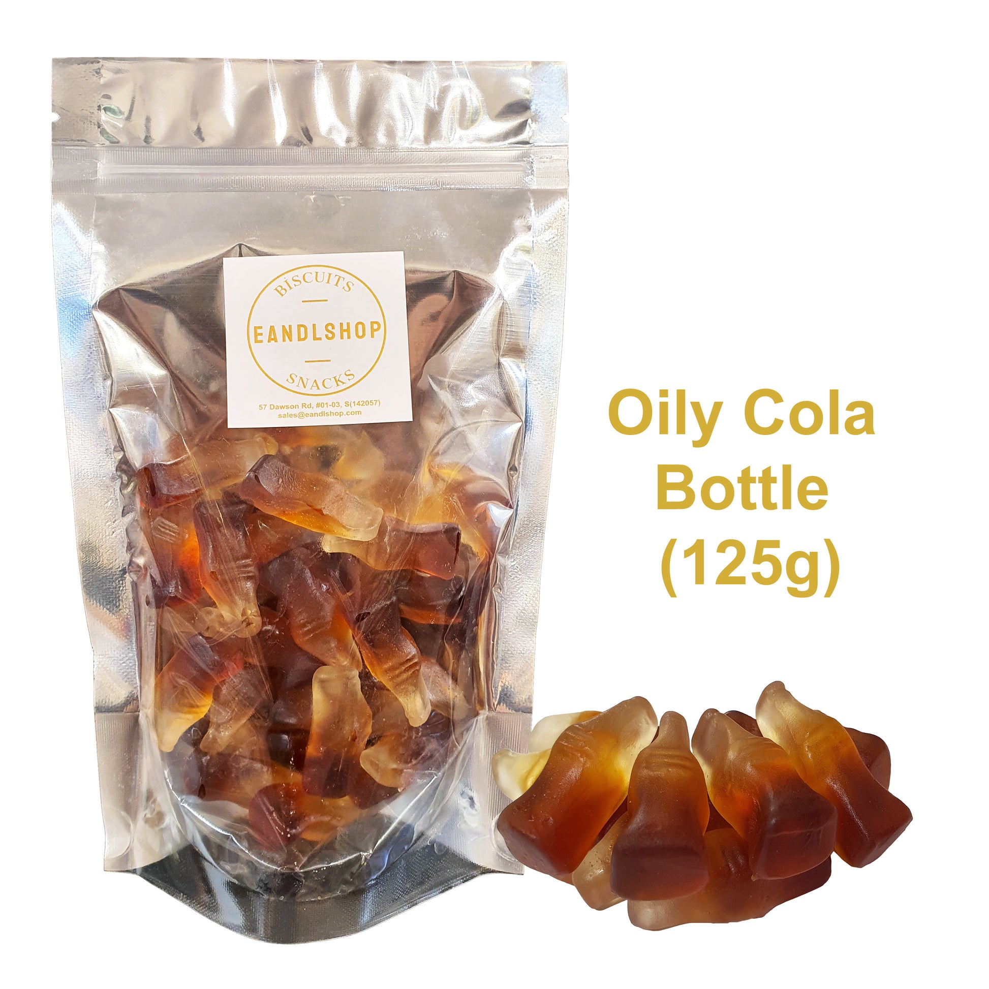 Bebeto Oily Cola Bottle . Old-school biscuits, modern snacks (chips, crackers), cakes, gummies, plums, dried fruits, nuts, herbal tea – available at www.EANDLSHOP.com
