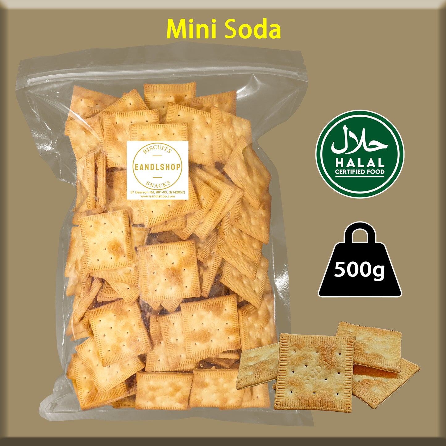 Mini Soda Biscuit