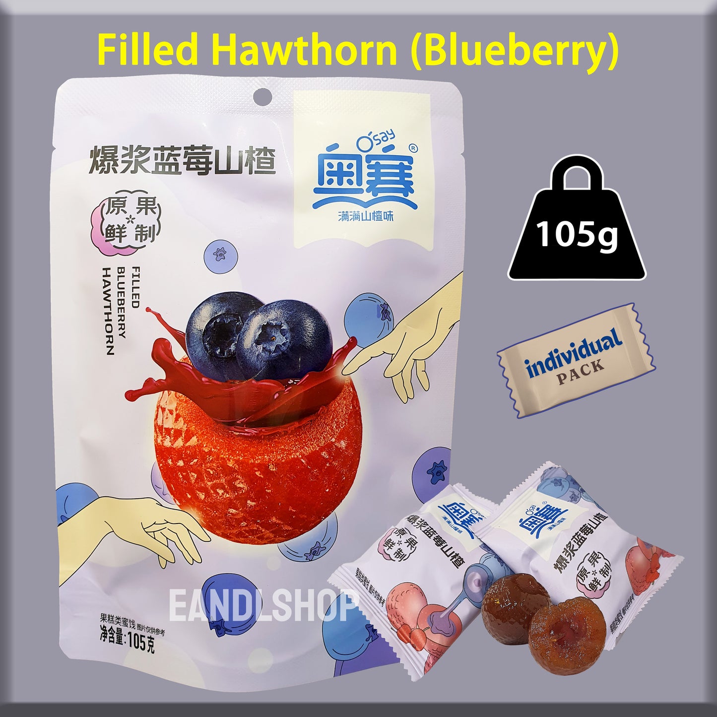 Osay Hawthorns (Filled Blueberry)