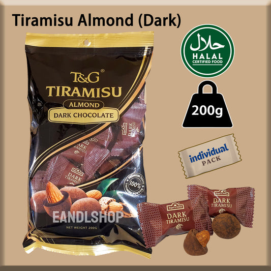 Tiramisu Almond Chocolate (Dark)