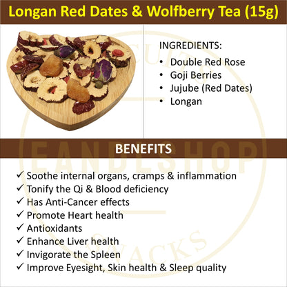 Flower Tea (Longan Red Dates Wolfberry)