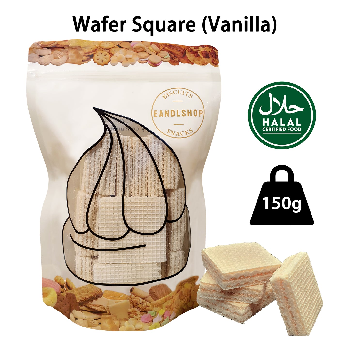 Vanilla Wafer (Square)