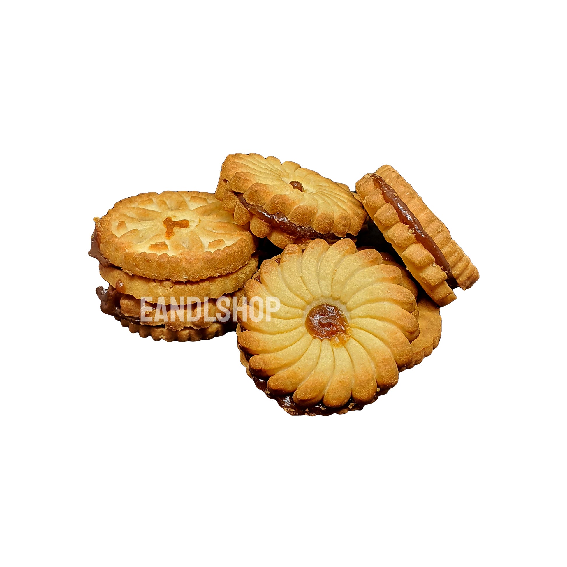 Pineapple Jam biscuits. Old-school biscuits, modern snacks (chips, crackers), cakes, gummies, plums, dried fruits, nuts, herbal tea – available at www.EANDLSHOP.com